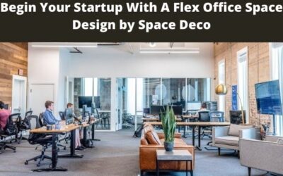Begin Your Startup With A Flex Office Space Design by Space Deco